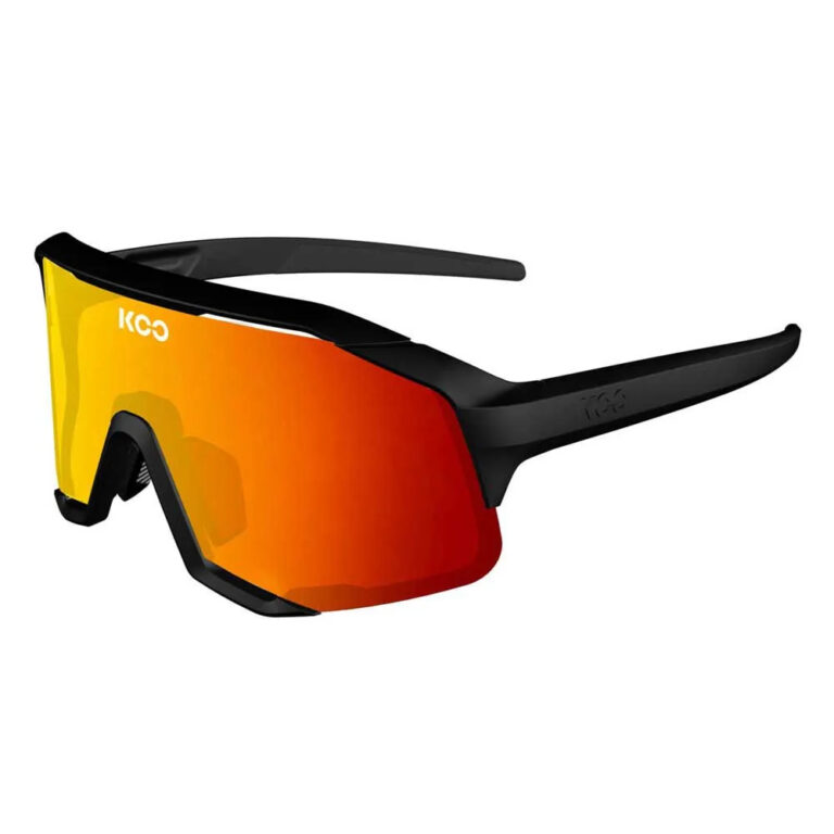 KOO Demos Photochromic Sunglasses Red Mirror/CAT2 Black Matt