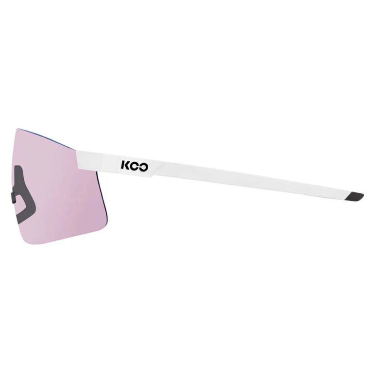 KOO Photochromic Sunglasses Photochromic Pink Mirror/CAT1-3 White Matt - Image 3