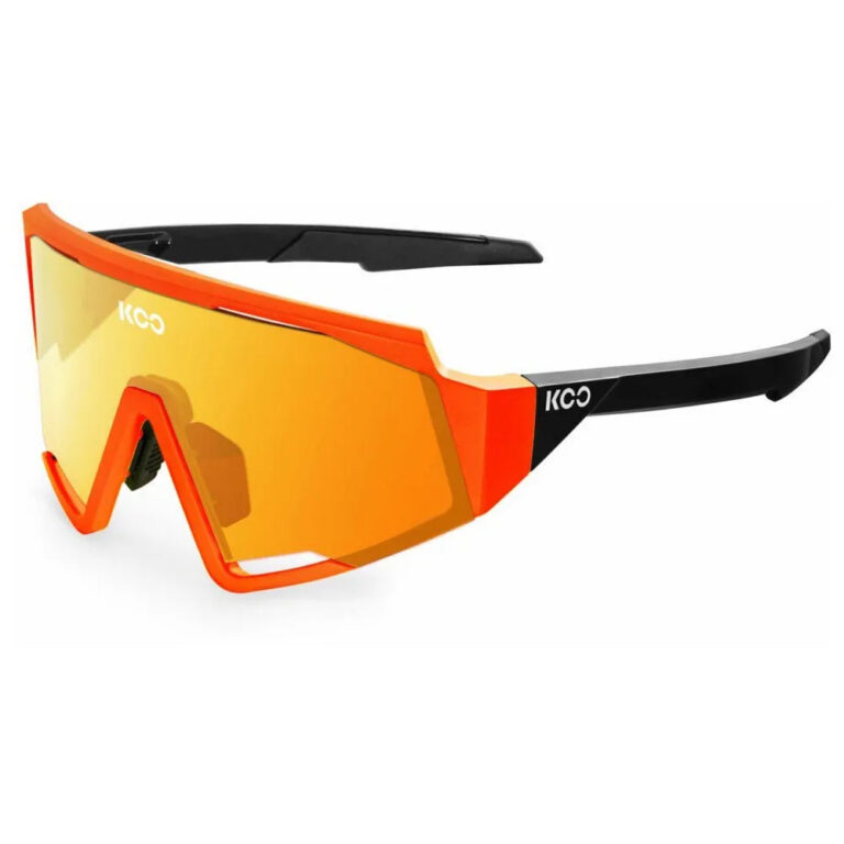 KOO Spectro Mirrored Sunglasses Red Mirror/CAT2 Orange Fluo