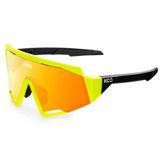 KOO Spectro Mirrored Sunglasses Red Mirror/CAT2 White Silver