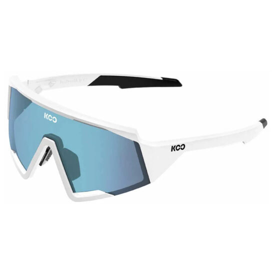 KOO Spectro Photochromic Sunglasses Photochromic Turquoise Mirror Lens/CAT1-3 White