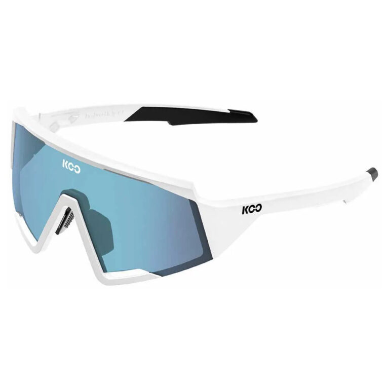 KOO Spectro Photochromic Sunglasses Photochromic Turquoise Mirror Lens/CAT1-3 White