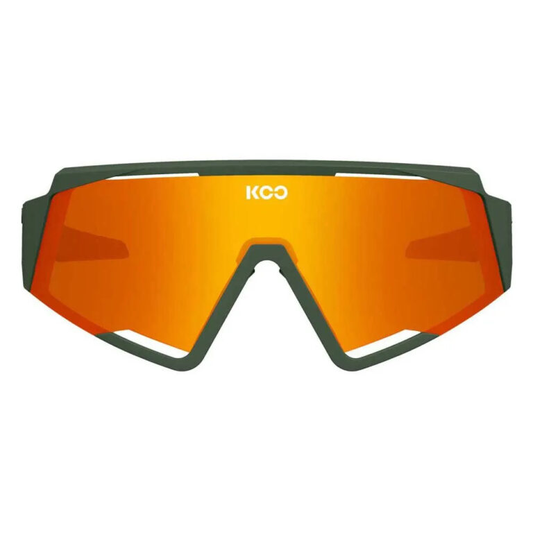 KOO Spectro Sunglasses Orange Lense/CAT2 Green Matt - Image 2