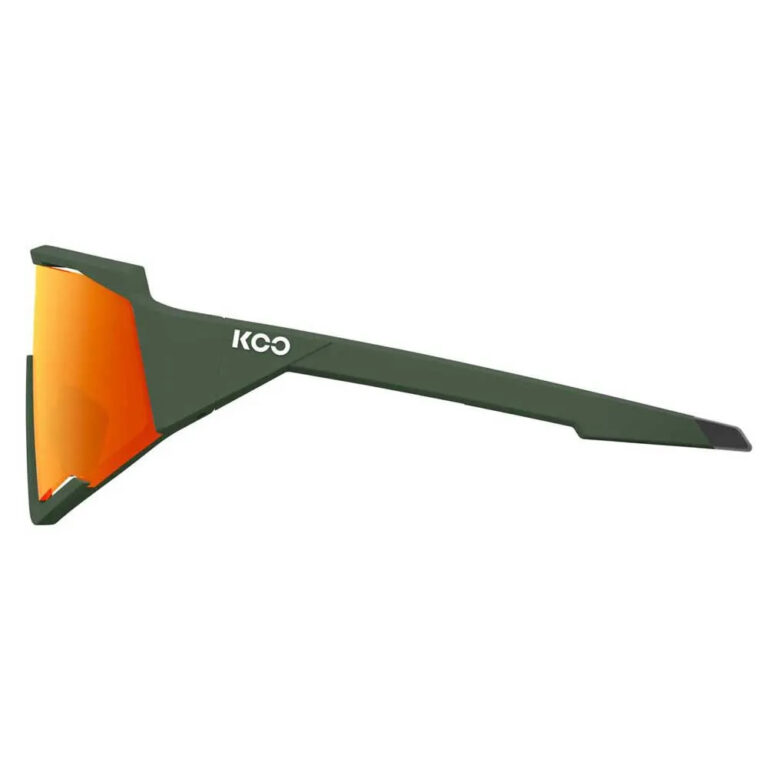 KOO Spectro Sunglasses Orange Lense/CAT2 Green Matt - Image 3