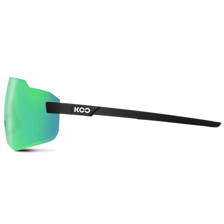 KOO Supernova Sunglasses Green Mirror/CAT 2 Black Matt Green - Image 3