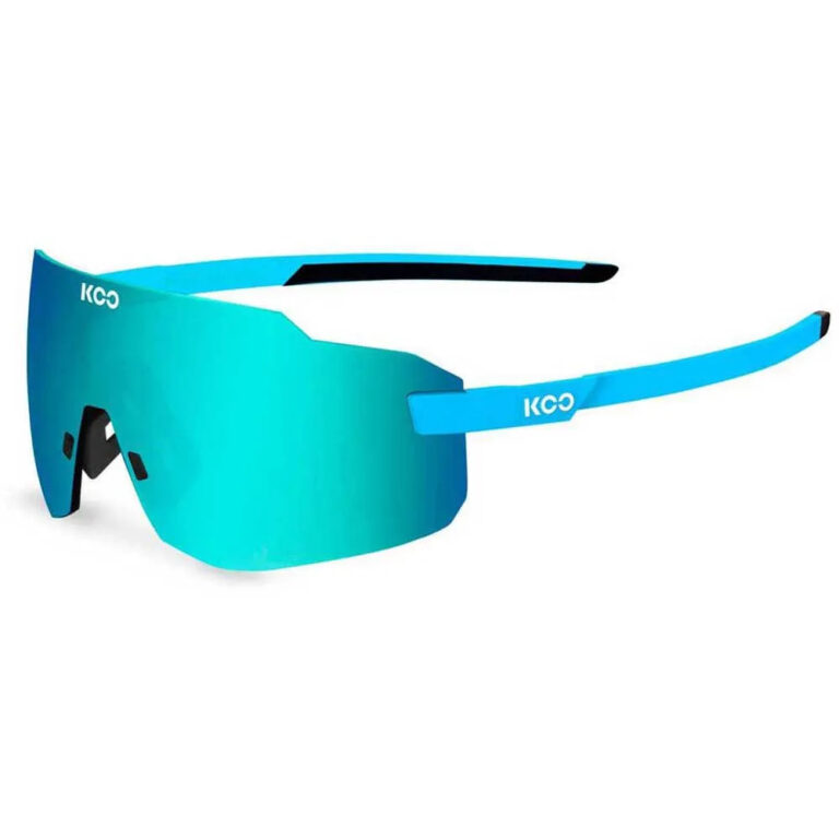 KOO Supernova Sunglasses Kask Lime Mirror/CAT3 Light Blue / Turquoise - Image 3