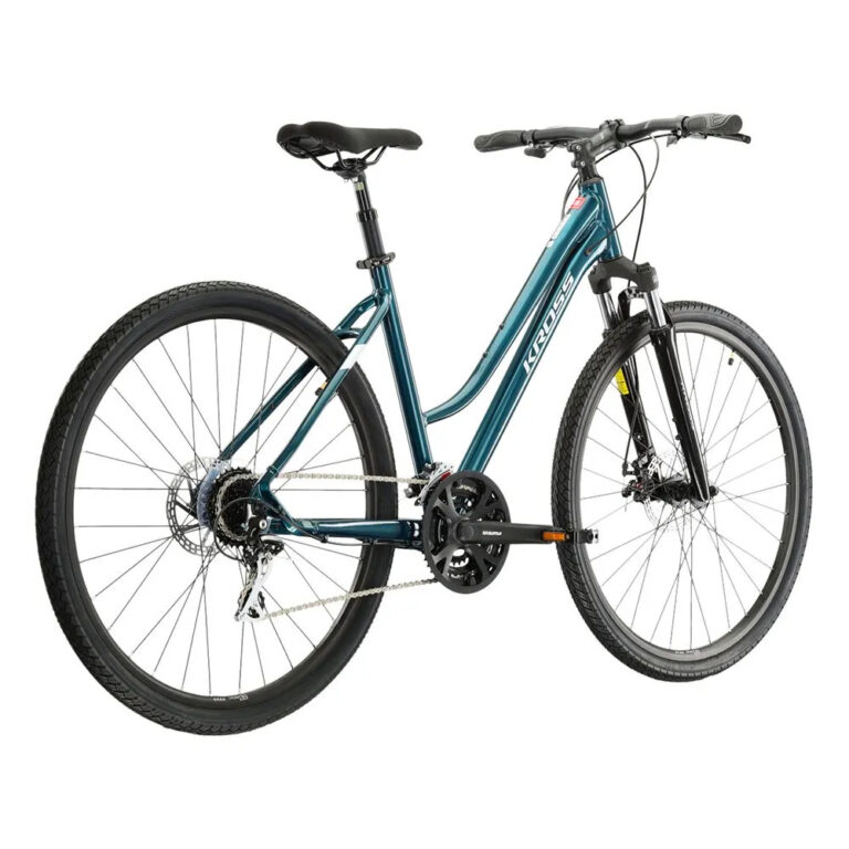 Kross Evado 3.0 28&amp;acute;&amp;acute; 2022 Bike M Turquoise / Silver - L Turquoise / Silver - Image 3