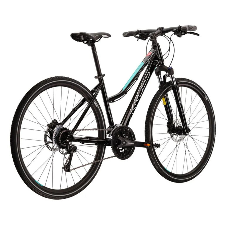 Kross Evado 5.0 Bike M Black / Turquoise - L Black / Turquoise - Image 3