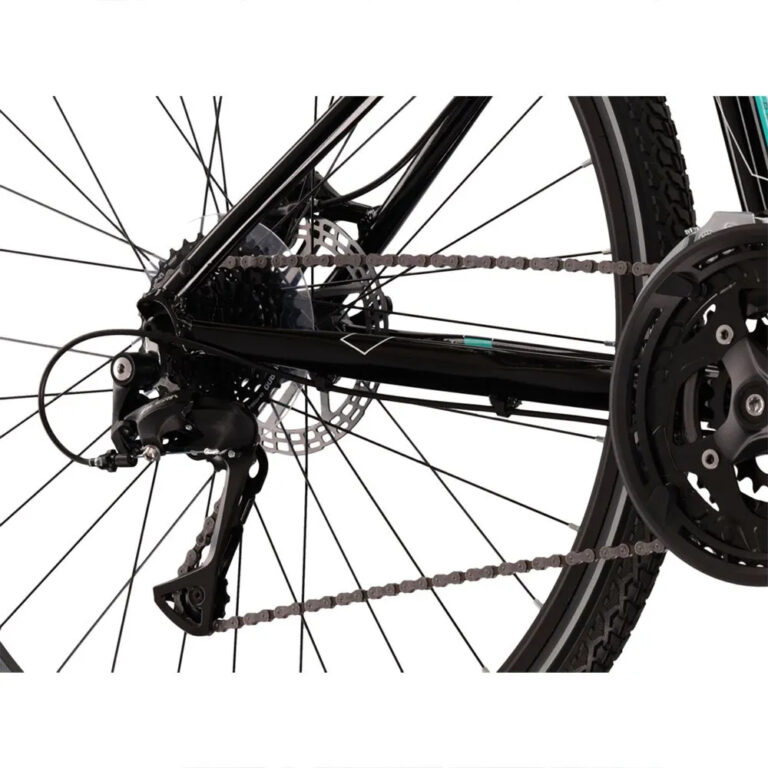 Kross Evado 5.0 Bike M Black / Turquoise - L Black / Turquoise - Image 5