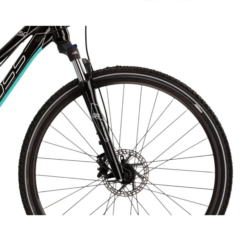 Kross Evado 5.0 Bike M Black / Turquoise - L Black / Turquoise - Image 8