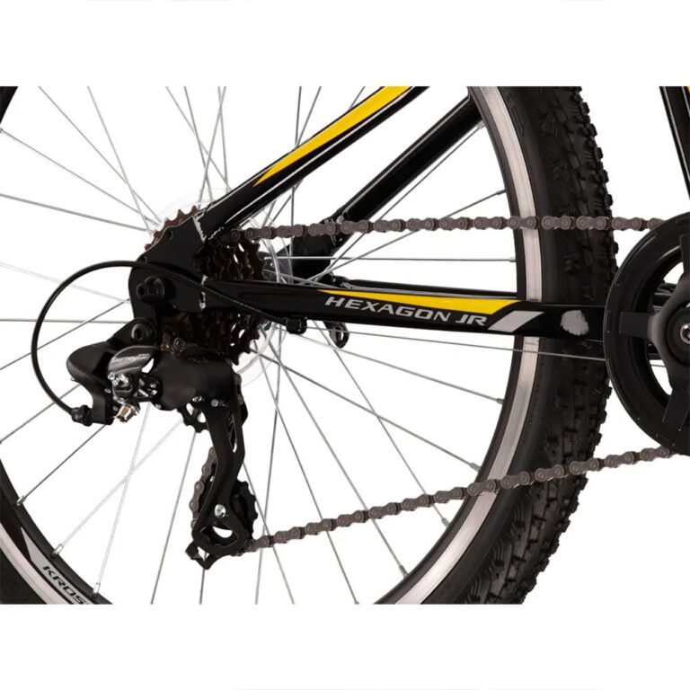 Kross Hexagon 1.0 24&amp;acute;&amp;acute; MTB Bike One Size Black / Yellow - Image 5