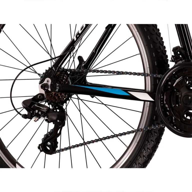 Kross Hexagon 1.0 26&amp;acute;&amp;acute; MTB Bike XS Black / White / Blue - L Black / White / Blue - Image 6