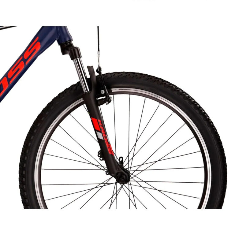 Kross Hexagon 1.0 26&amp;acute;&amp;acute; MTB Bike XS Navy Blue / Red / Silver Matt - L Navy Blue / Red / Silver Matt - Image 7