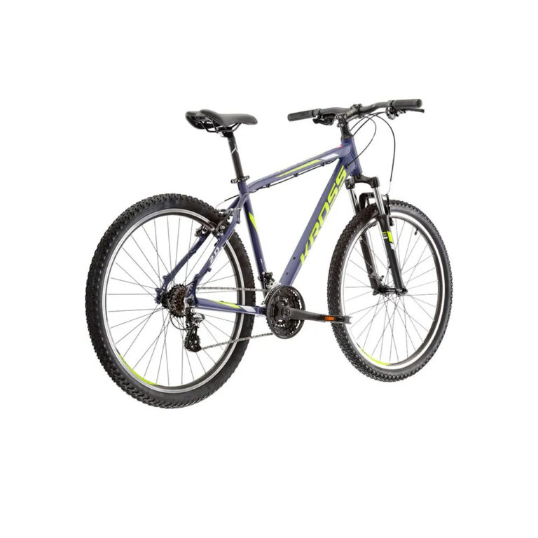 Kross Hexagon 2.0 27.5&amp;acute;&amp;acute; 2022 MTB Bike M Navy Blue / Lime / Gray - L Navy Blue / Lime / Gray - Image 3