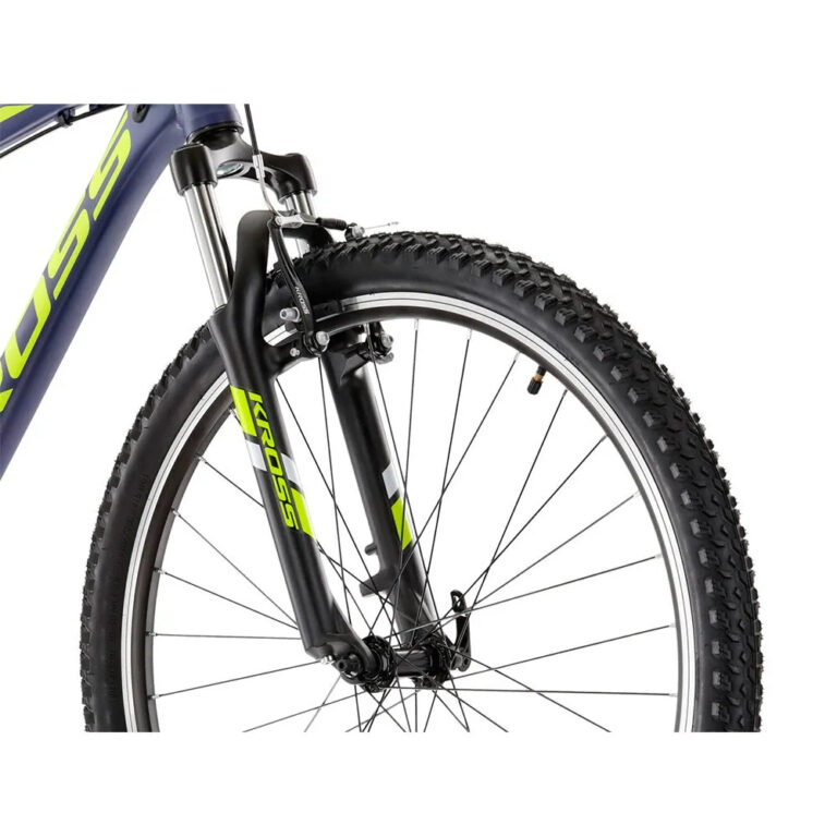 Kross Hexagon 2.0 27.5&amp;acute;&amp;acute; 2022 MTB Bike M Navy Blue / Lime / Gray - L Navy Blue / Lime / Gray - Image 8