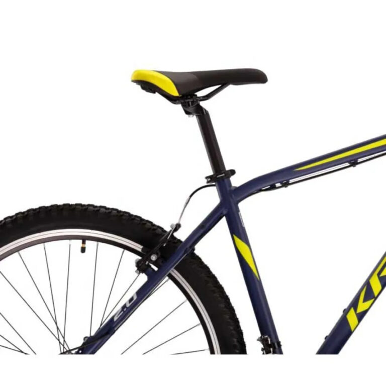 Kross Hexagon 2.0 27.5&amp;acute;&amp;acute; 2022 MTB Bike M Navy Blue / Lime / Gray - Image 5