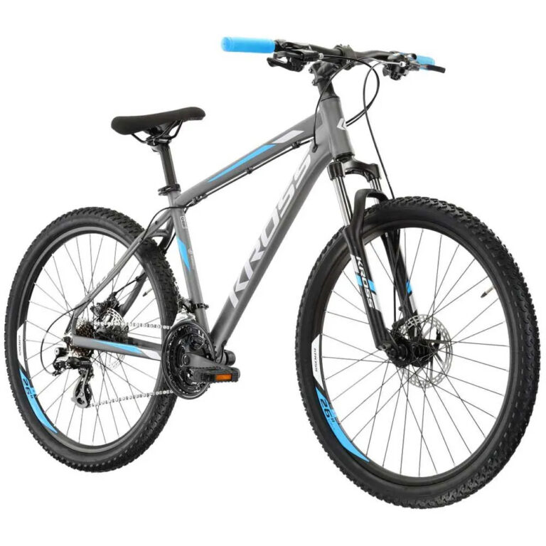 Kross Hexagon 3.0 27.5&amp;acute;&amp;acute; 2022 MTB Bike S Graphite / Blue / Gray - L Graphite / Blue / Gray - Image 3