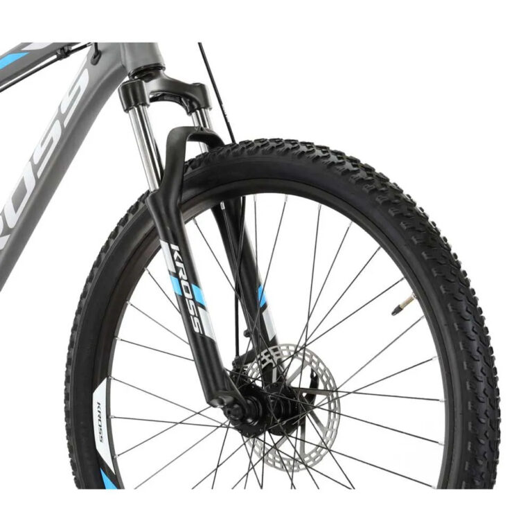 Kross Hexagon 3.0 27.5&amp;acute;&amp;acute; 2022 MTB Bike S Graphite / Blue / Gray - L Graphite / Blue / Gray - Image 7