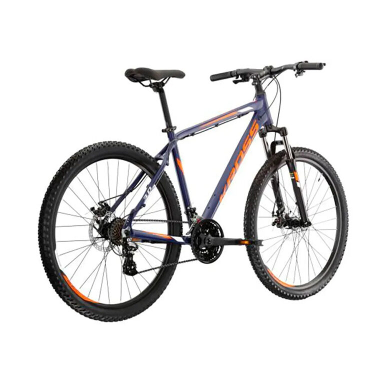 Kross Hexagon 3.0 27.5&amp;acute;&amp;acute; 2022 MTB Bike M Navy Blue / Orange / White - L Navy Blue / Orange / White - Image 3