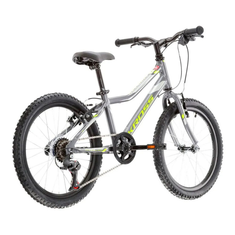 Kross Hexagon Mini 1.0 20&amp;acute;&amp;acute; MTB Bike One Size Graphite / Lime / Silver - Image 3