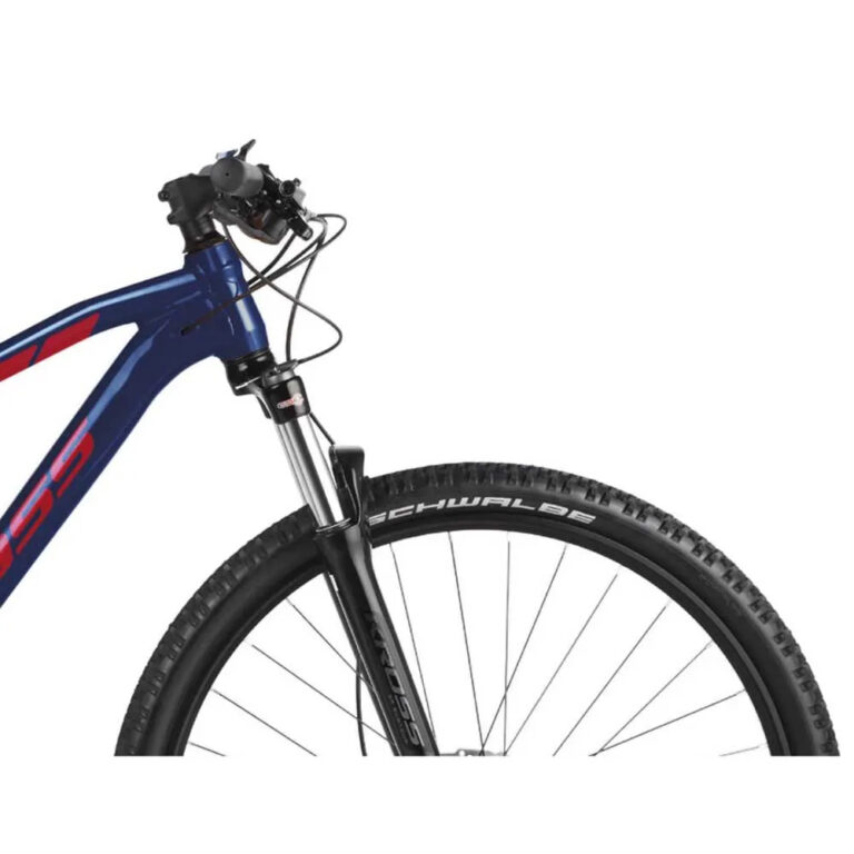 Kross Level 2.0 29&amp;acute;&amp;acute; 2022 MTB Bike S Navy Blue / Red - 2XL Navy Blue / Red - Image 3