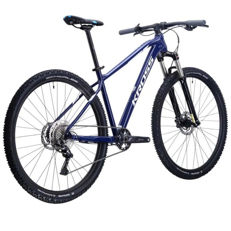 Kross Level 4.0 29&amp;acute;&amp;acute; 2021 MTB Bike S Navy Blue / White - 2XL Navy Blue / White - Image 3