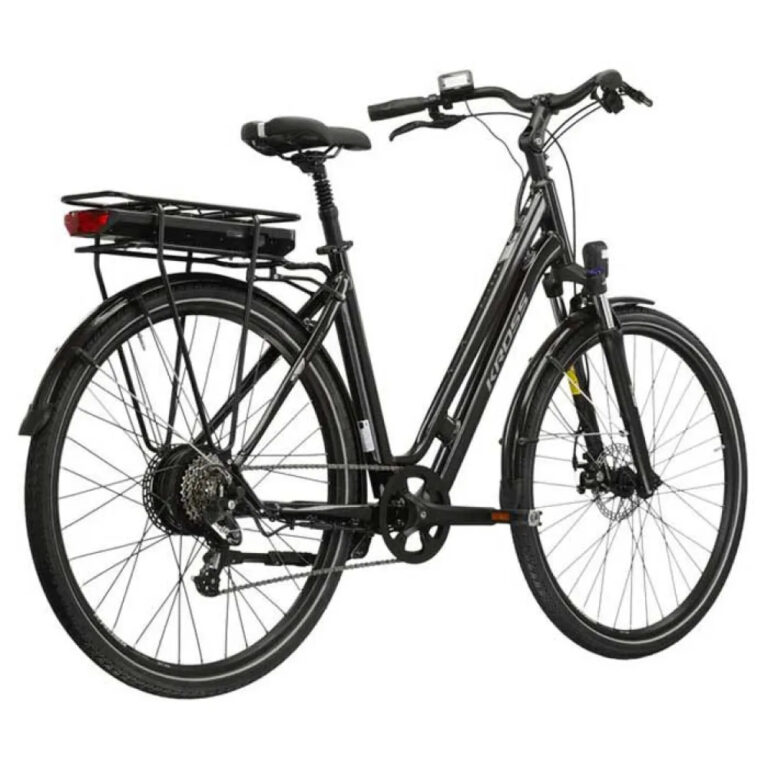 Kross Sentio Hybrid 1.0 700 Microshift M26S 2023 Electric Bike S - M &amp; 418Wh Black - Image 3