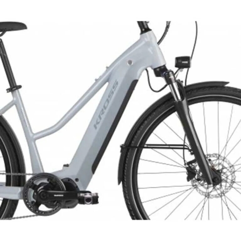 Kross Trans Hybrid 4.0 Electric Bike M - L &amp; 504Wh Grey / Black - Image 4