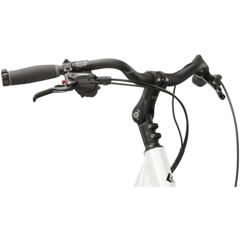 Kross Trans Hybrid LS 1.0 700 Microshift Acolyte M5185M 2023 Electric Bike S - M &amp; 349.2Wh Pearl - Image 8