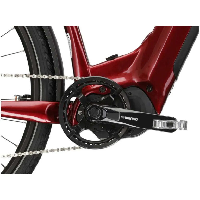 Kross Trans Hybrid LS 3.0 700 Microshift Acolyte M5180M 2023 Electric Bike M - XL &amp; 504Wh Ruby - Image 6