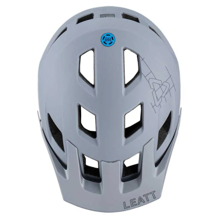 Leatt AllMtn 1.0 MTB Helmet S Titanium - L Titanium - Image 6