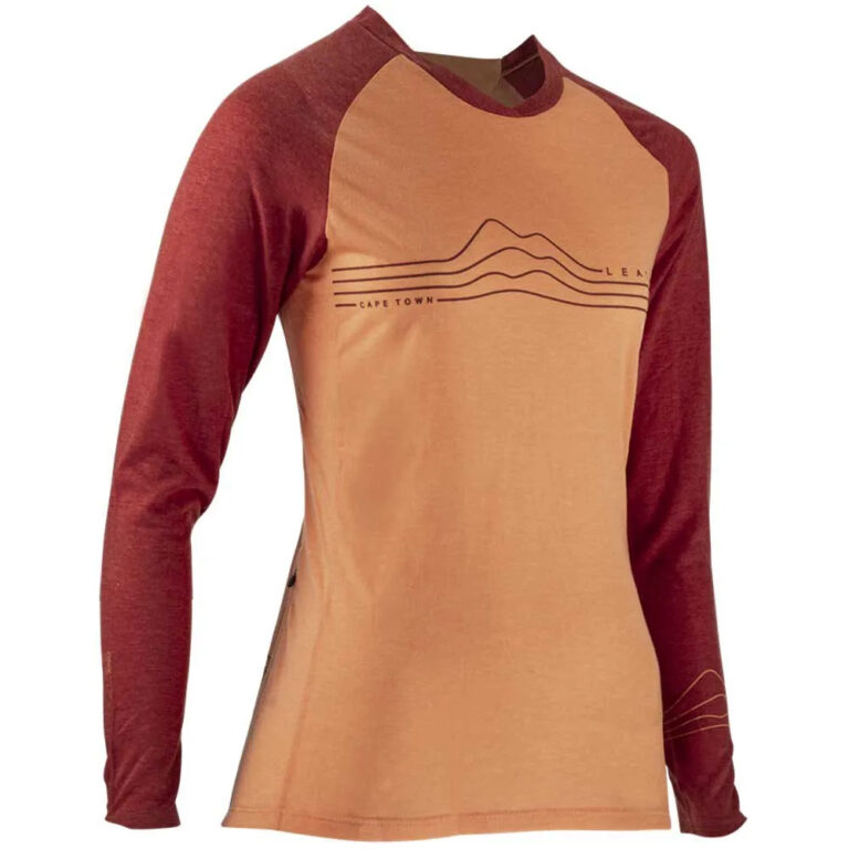 Leatt AllMtn 3.0 Long Sleeve Enduro Jersey M Peach - XL Peach