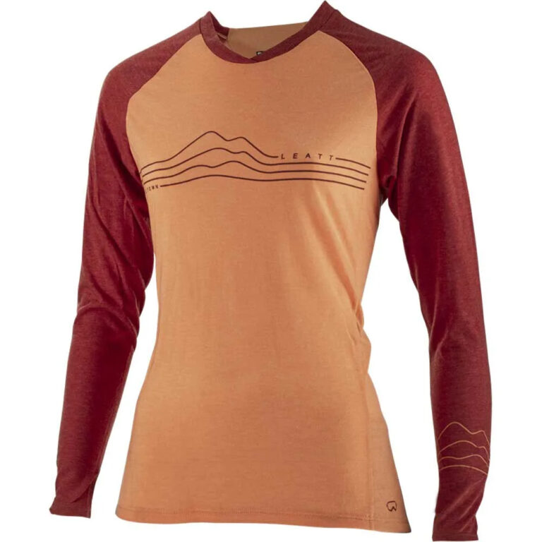 Leatt AllMtn 3.0 Long Sleeve Enduro Jersey M Peach - XL Peach - Image 3