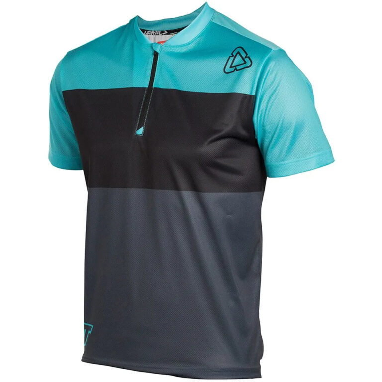 Leatt DBX 1.0 Short Sleeve Jersey XS Teal / Granite