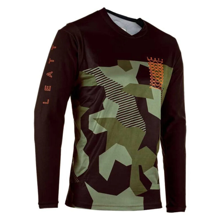 Leatt Gravity 3.0 Long Sleeve Enduro Jersey XS Camo - 3XL Camo