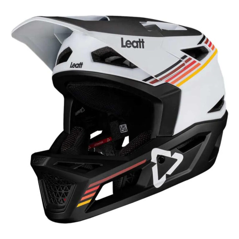 Leatt Gravity 4.0 Downhill Helmet S White - XL White - Image 3