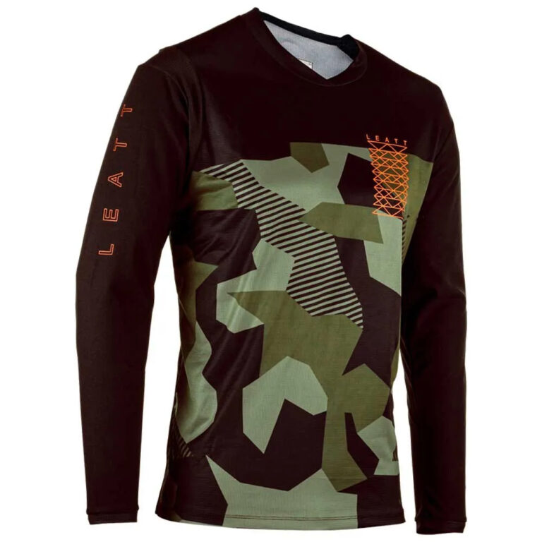 Leatt Gravity 4.0 Long Sleeve Enduro Jersey S Camo - L Camo