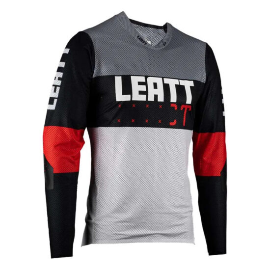 Leatt Gravity 4.0 Long Sleeve Enduro Jersey XS Titanium - 3XL Titanium