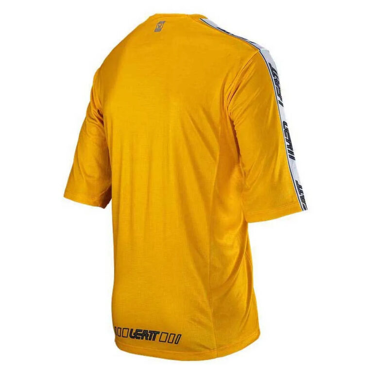 Leatt MTB 3.0 Short Sleeve Enduro Jersey XS Gold - XL Gold - Image 2