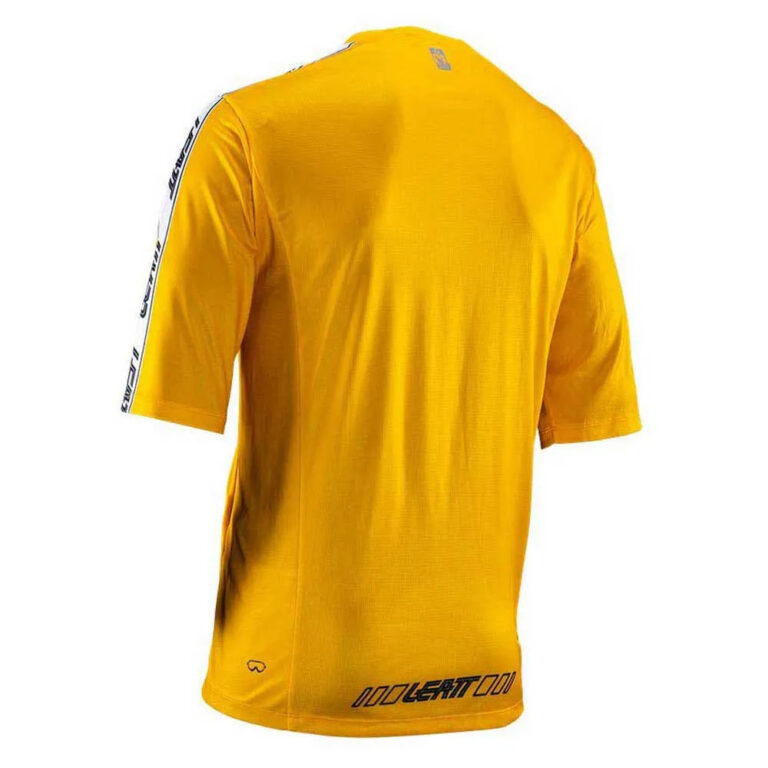 Leatt MTB 3.0 Short Sleeve Enduro Jersey XS Gold - XL Gold - Image 4