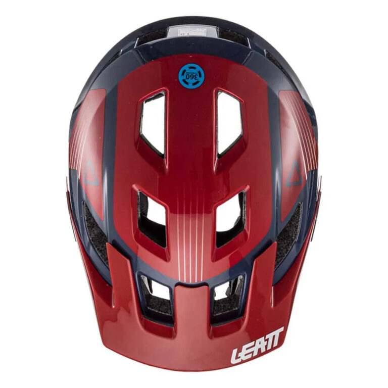 Leatt MTB All Mountain 1.0 Jr V22 Helmet XS Chili - Image 4