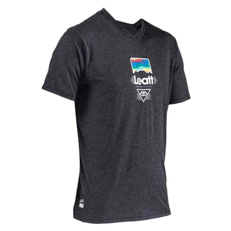 Leatt MTB Gravity 1.0 Short Sleeve Jersey M Black - 3XL Black - Image 3