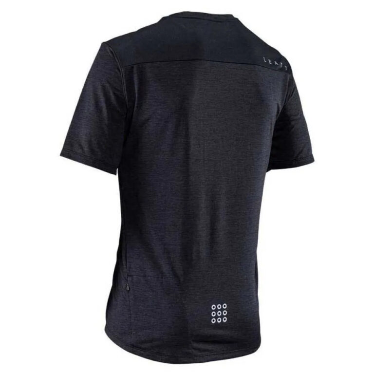 Leatt MTB Trail 1.0 Short Sleeve Jersey XS Black - 2XL Black - Image 4