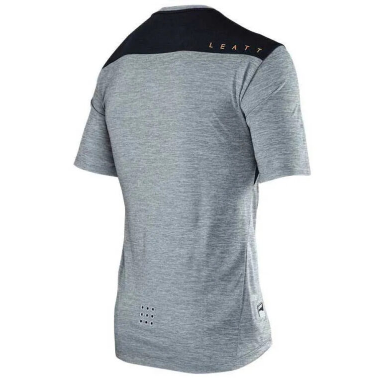 Leatt MTB Trail 1.0 Short Sleeve Jersey L Granite - XL Granite - Image 4