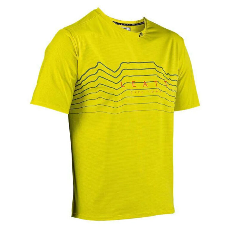 Leatt MTB Trail 1.0 X-Flow Short Sleeve Jersey S Acid - XL Acid - Image 3