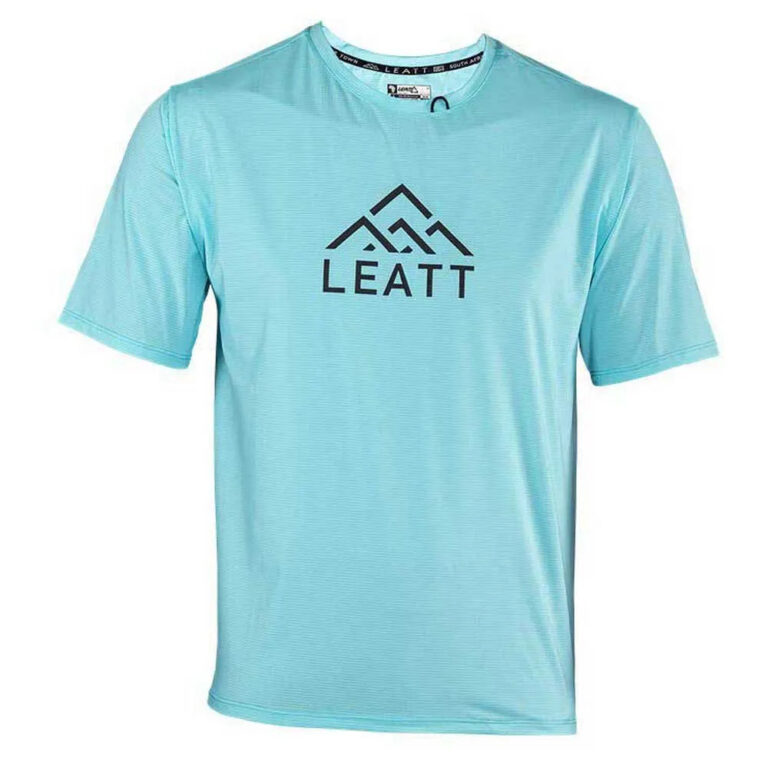 Leatt MTB Trail 1.0 X-Flow Short Sleeve Jersey XL Aqua - 2XL Aqua