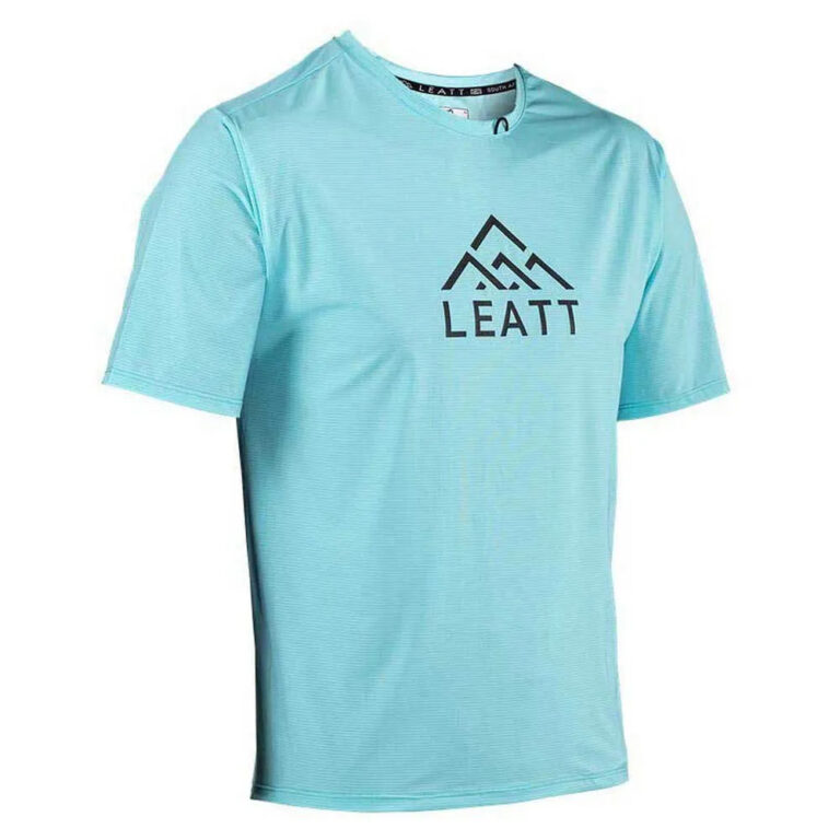 Leatt MTB Trail 1.0 X-Flow Short Sleeve Jersey XL Aqua - 2XL Aqua - Image 3