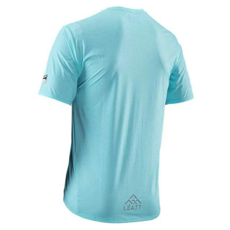 Leatt MTB Trail 1.0 X-Flow Short Sleeve Jersey XL Aqua - 2XL Aqua - Image 4