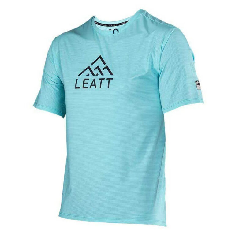 Leatt MTB Trail 1.0 X-Flow Short Sleeve Jersey XL Aqua - 2XL Aqua - Image 5