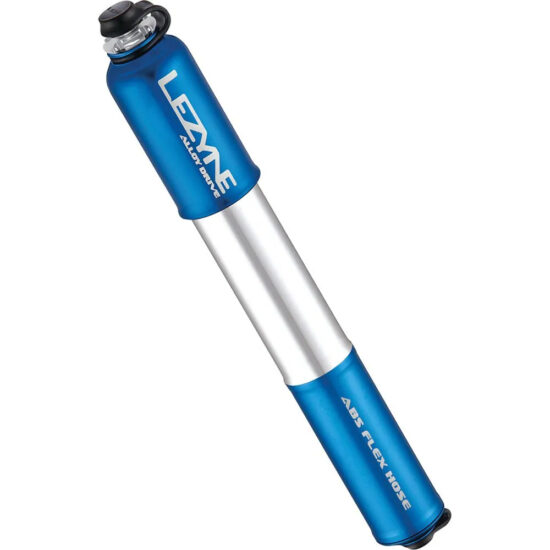 Lezyne Alloy Drive Medium Mini Pump 90 Psi Blue